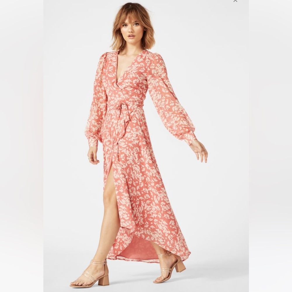 🅽🅴🆆 JustFab Long Sleeve Wrap Dress